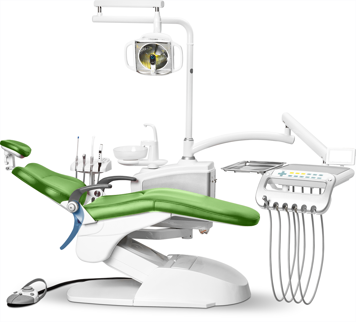 Стоматологическая установка Mercury 550, Светло-зеленая