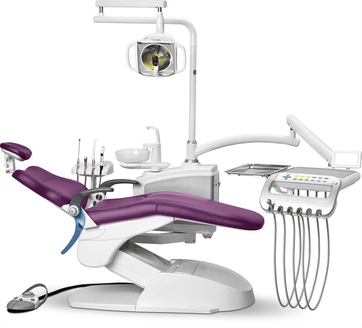 Стоматологическая установка Mercury 550, Фиолетовая