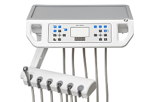 Стоматологическая установка M2 нижняя подача с 24-диодным светильником премиум - Фото 4