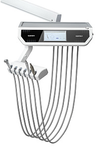 Стоматологическая установка Safety M8 нижняя подача с 24-диодным светильником - Фото 5